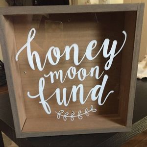 Honeymoon Fund Box for Wedding